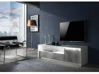 TV-alus TORINO 1P1T valge/hall pilt 2