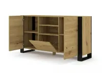 Kummut MONDI 188 tamm artisan - must pilt 3