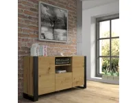 Kummut MONDI 188 tamm artisan - must pilt 5