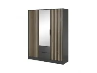 Шкаф NELLY 3D с зеркалом pilt 9