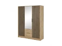 Шкаф NELLY 3D с зеркалом pilt 3