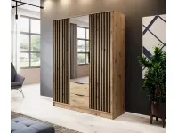 Шкаф NELLY 3D с зеркалом pilt 2