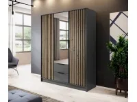 Шкаф NELLY 3D с зеркалом pilt 8