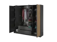 Шкаф NELLY 4D с зеркалом pilt 4