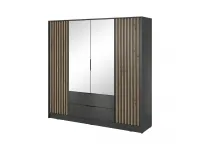 Шкаф NELLY 4D с зеркалом pilt 3