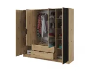 Шкаф NELLY 4D с зеркалом pilt 7