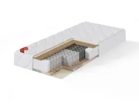 Madrats 90x200 RED ORTHOPEDIC pilt 2