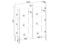 Vitriinkapp SENTO WT104 pilt 11