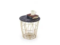 Diivanilaud HARISSA kuldne - must marmor pilt 2