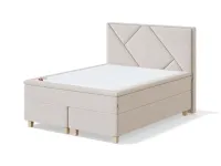 Континентальная кровать 140х200 RED CONTINENTAL / Geometry pilt 9