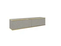 TV стол ORO MDF 135 серый pilt 3