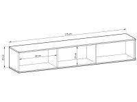 TV-alus ORO MDF 175 hall pilt 4
