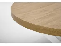 Pikendatav laud PERONI tamm-valge pilt 8