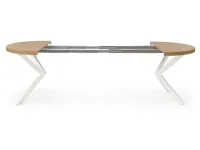 Pikendatav laud PERONI tamm-valge pilt 7