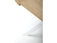 Pikendatav laud PERONI tamm-valge pilt 9