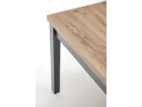 Pikendatav laud TIAGO KW tamm craft / must pilt 5