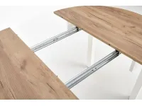 Pikendatav laud RINGO tamm artisan / valge pilt 4