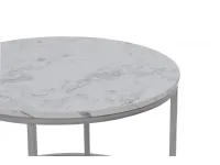 Diivanilaud PAOLA valge-hall (2 tk) pilt 5