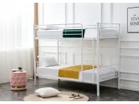 Кровать двухъярусная BUNKY 90 белая pilt 2