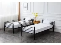 Кровать двухъярусная BUNKY 90 черная pilt 4