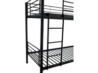 Кровать двухъярусная BUNKY 90 черная pilt 6