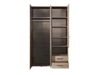 Шкаф для одежды LEON 3K2FO pilt 4