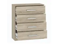 Комод RIVIERA 4S сонома pilt 3