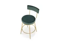 Барный стул низкий H-115 зелёный pilt 9