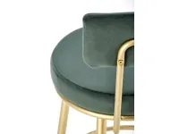 Барный стул низкий H-115 зелёный pilt 5