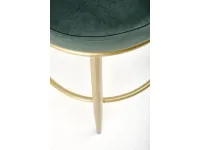 Барный стул низкий H-115 зелёный pilt 7