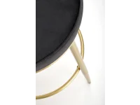 Барный стул низкий H-115 черный pilt 11