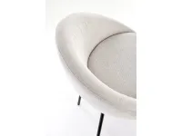 Барный стул низкий H-118 бежевый pilt 7