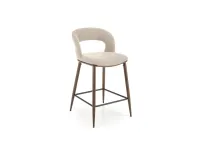 Барный стул низкий H-114 бежевый pilt 6