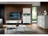 Kummut BARCELONA 3D3S Valge pilt 3