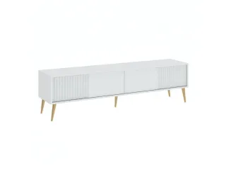 TV стол BARCELONA 2K Белый pilt