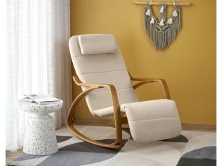 Кресло-качалка PRIME бежевый pilt