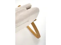 Кресло-качалка PRIME бежевый pilt 6