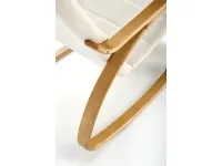 Кресло-качалка PRIME бежевый pilt 7