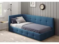 Voodi 90x200 BOSS tõstemehhanismiga - Sinine pilt 2