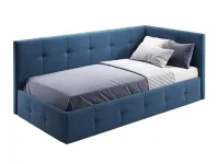 Voodi 90x200 BOSS tõstemehhanismiga - Sinine pilt 3