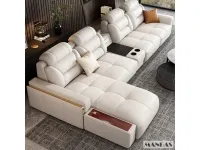 Diivanvoodi Premium Italian Genuine Leather Sectional Sofa Sets Couch Sofas with 4 seat pilt 3