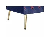 Diivan Diivan DKD Home Decor S3021761 Kuldne Lillla Metall Plastmass pilt 4