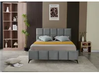 Voodi 160x200 CARLA tumehall pilt 3