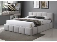 Кровать 160x200 TONE с подъемным механизмом - Светло-серая pilt 2