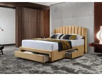 Voodi 160x200 STORMY kollane pilt 2