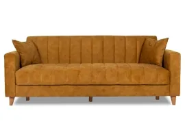 Диван-кровать HEROS горчичный