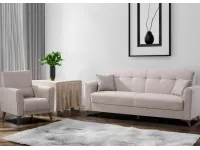 Диван-кровать STOCKHOLM светло-серый pilt 7