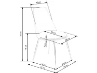 Стул K460 чёрный pilt 4