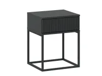 Тумбочка TRENDY SN-1 Антрацит pilt 3