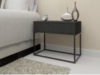 Тумбочка TRENDY SN-2 Антрацит pilt 2